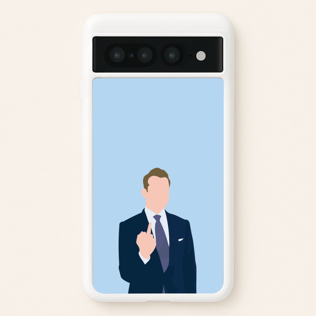 Middle Finger - Suits Phone Case for Google Pixel 7 Pro