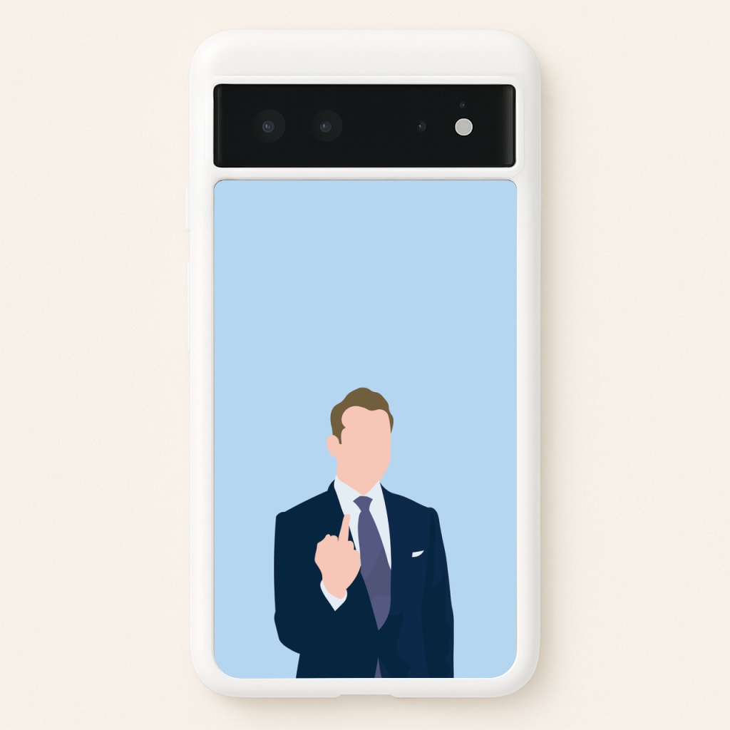 Middle Finger - Suits Phone Case for Google Pixel 6