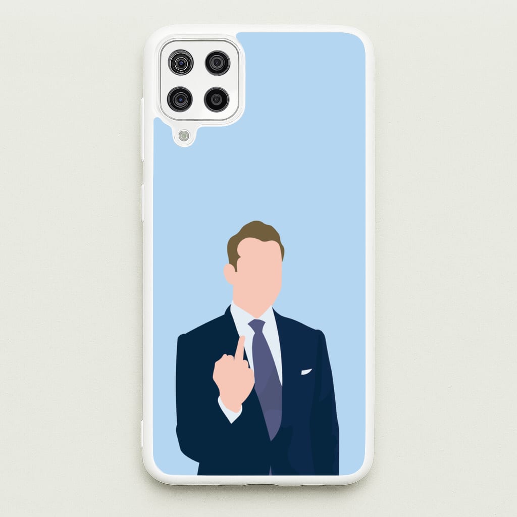Middle Finger - Suits Phone Case for Galaxy A12