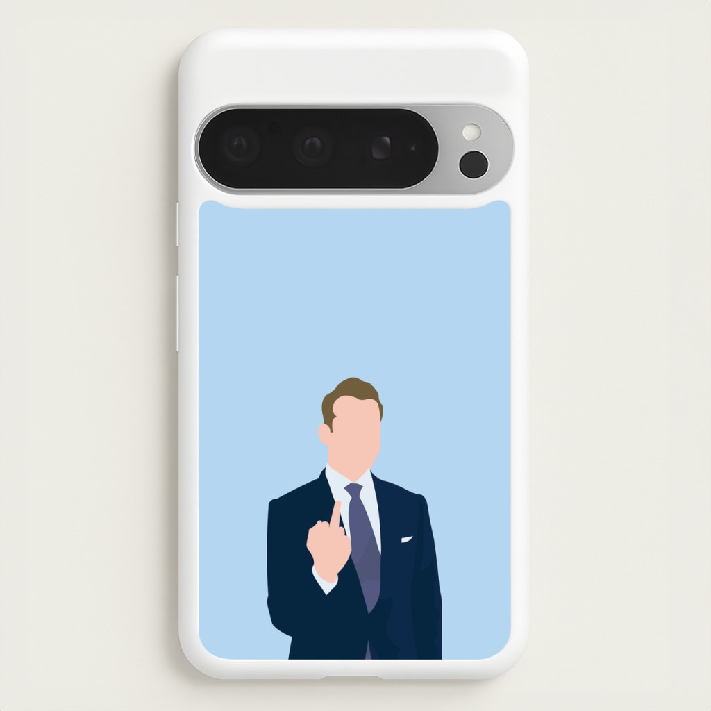 Middle Finger - Suits Phone Case for Google Pixel 9 Pro XL