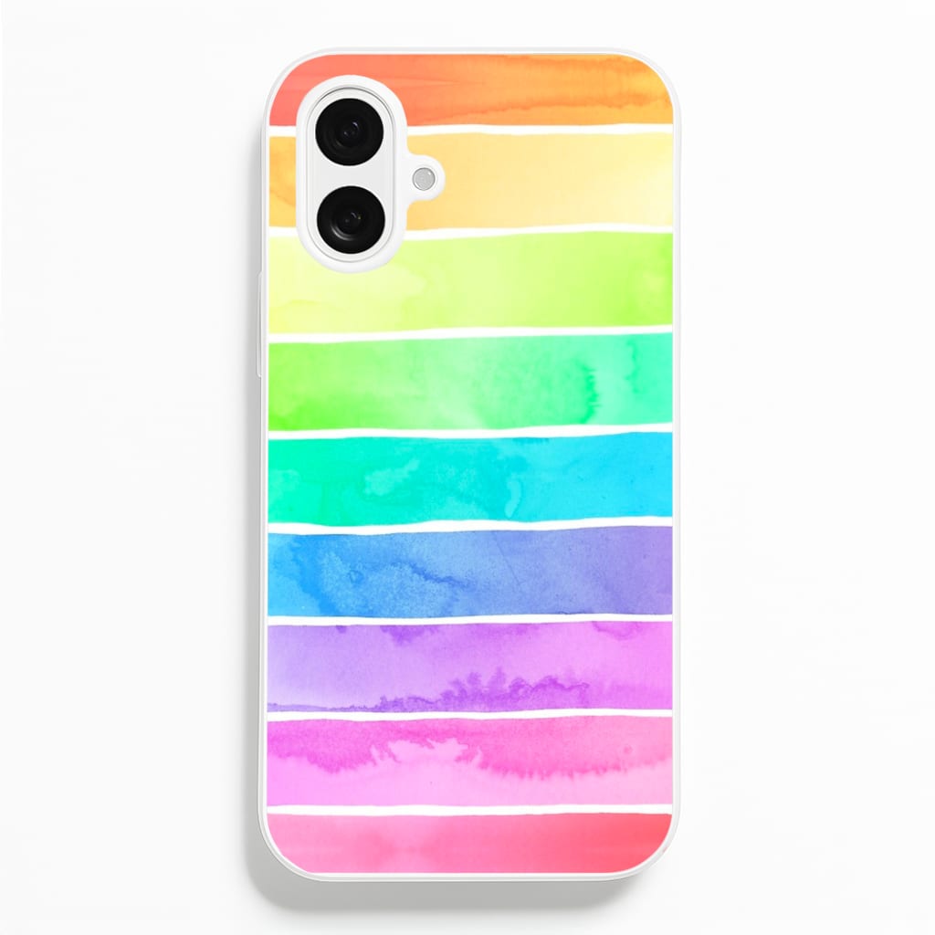 Summer Rainbow Stripes Phone Case
