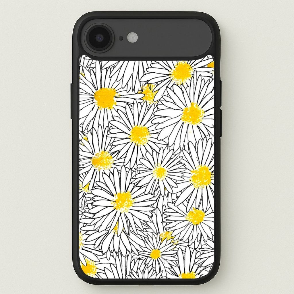 Cute Daisy Pattern Phone Case for iPhone 17 Air