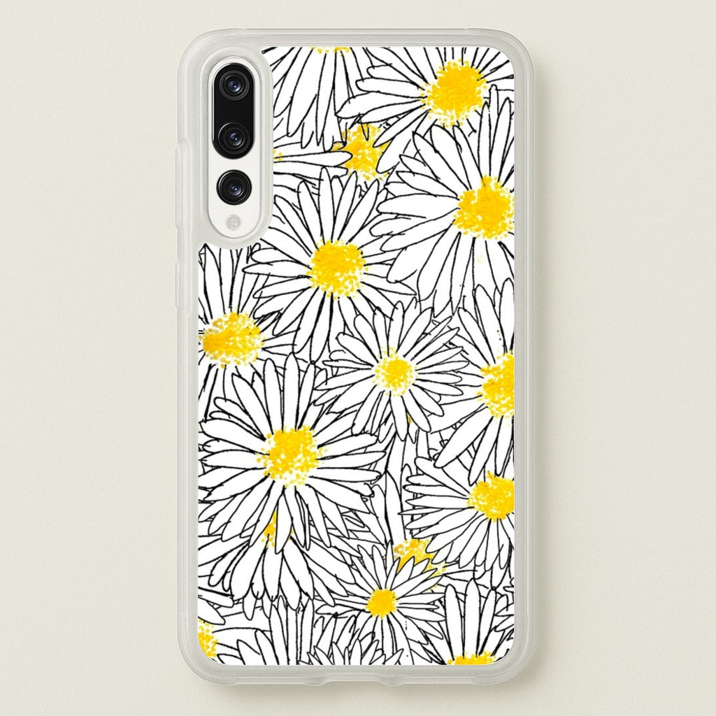 Cute Daisy Pattern - Floral Phone Case for Huawei P20 Pro