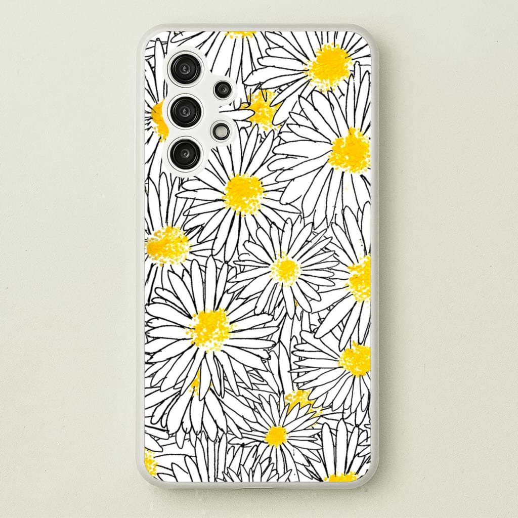 Cute Daisy Pattern - Floral Phone Case for Galaxy A13
