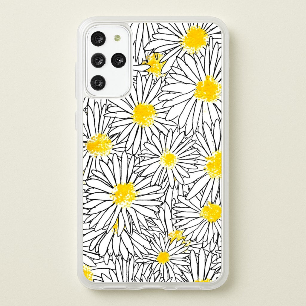 Cute Daisy Pattern - Floral Phone Case for Galaxy S20 Plus