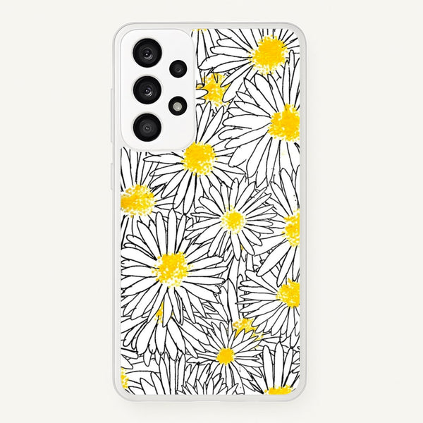 Cute Daisy Pattern - Floral Phone Case for Galaxy A33