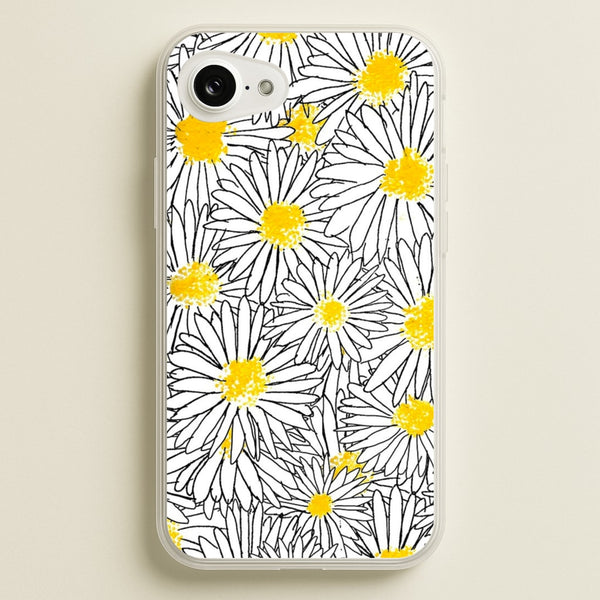 Cute Daisy Pattern - Floral Phone Case for iPhone 16e