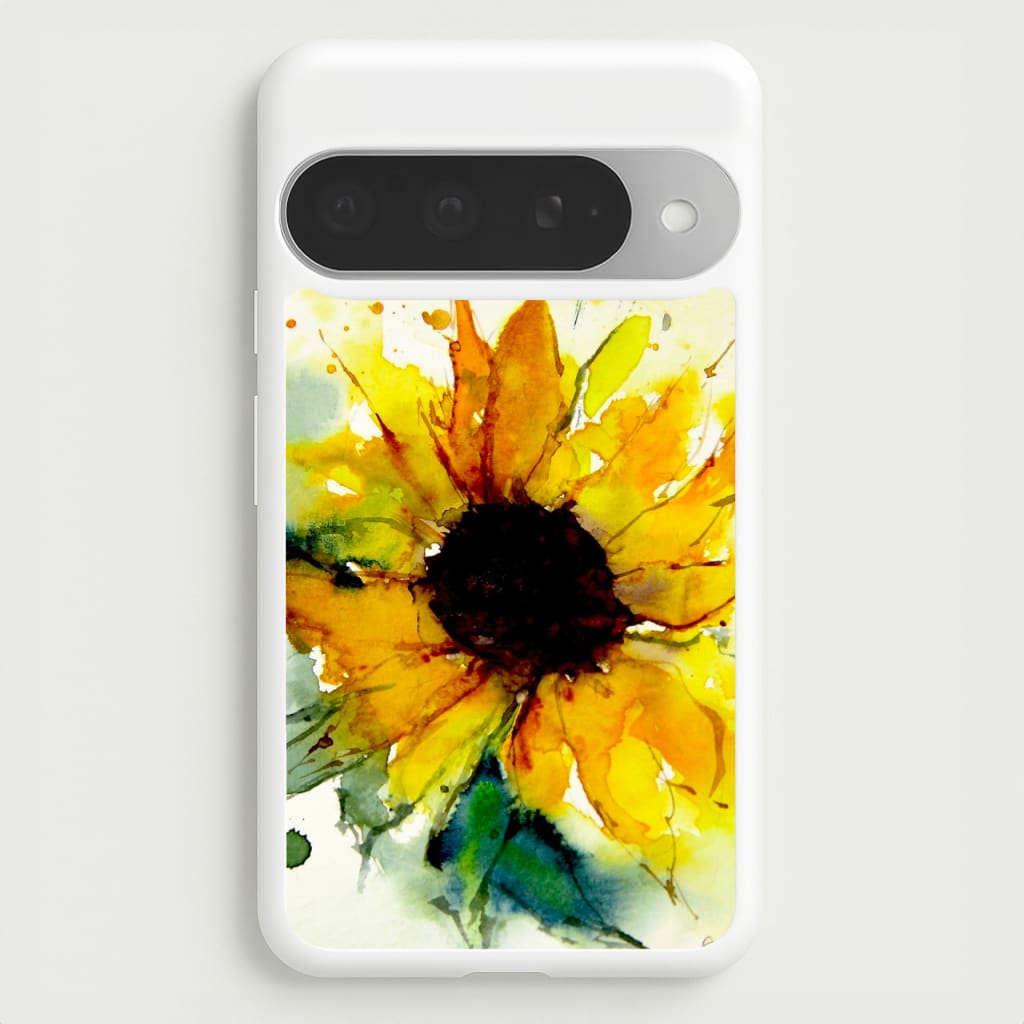 Watercolour Sunflower Phone Case for Google Pixel 10 Pro XL