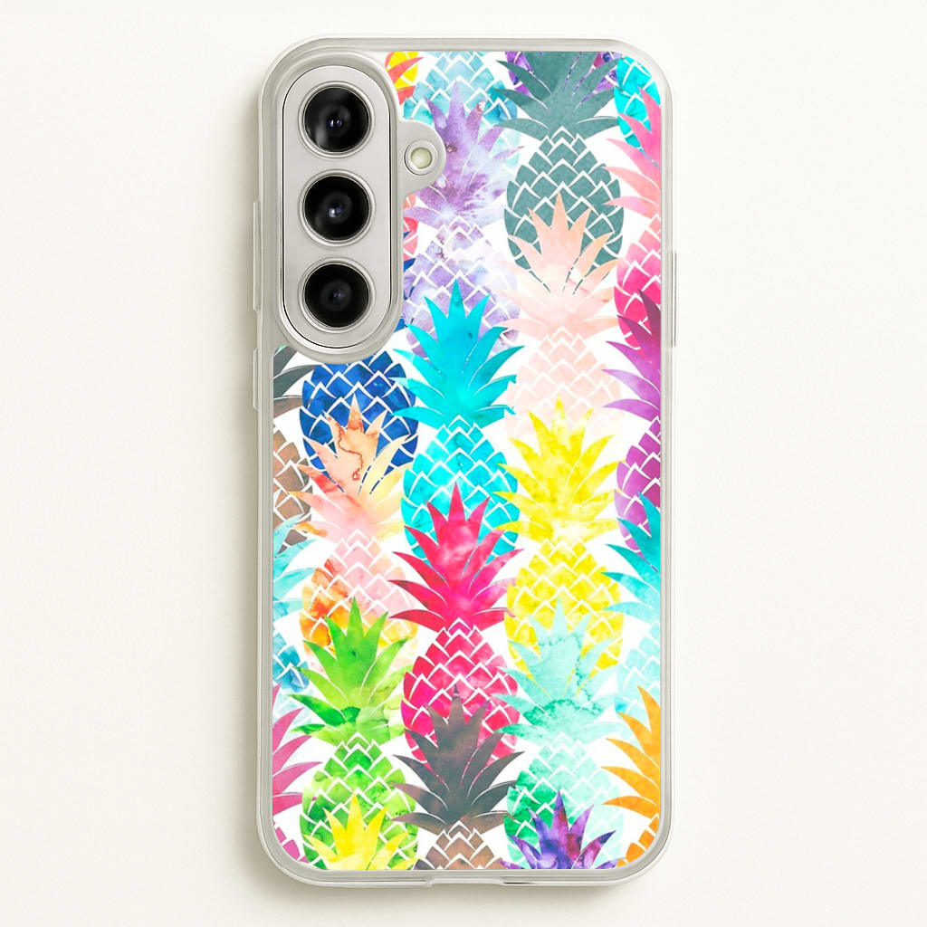 Watercolour Pineapple Pattern - Pineapple Phone Case for Galaxy A56