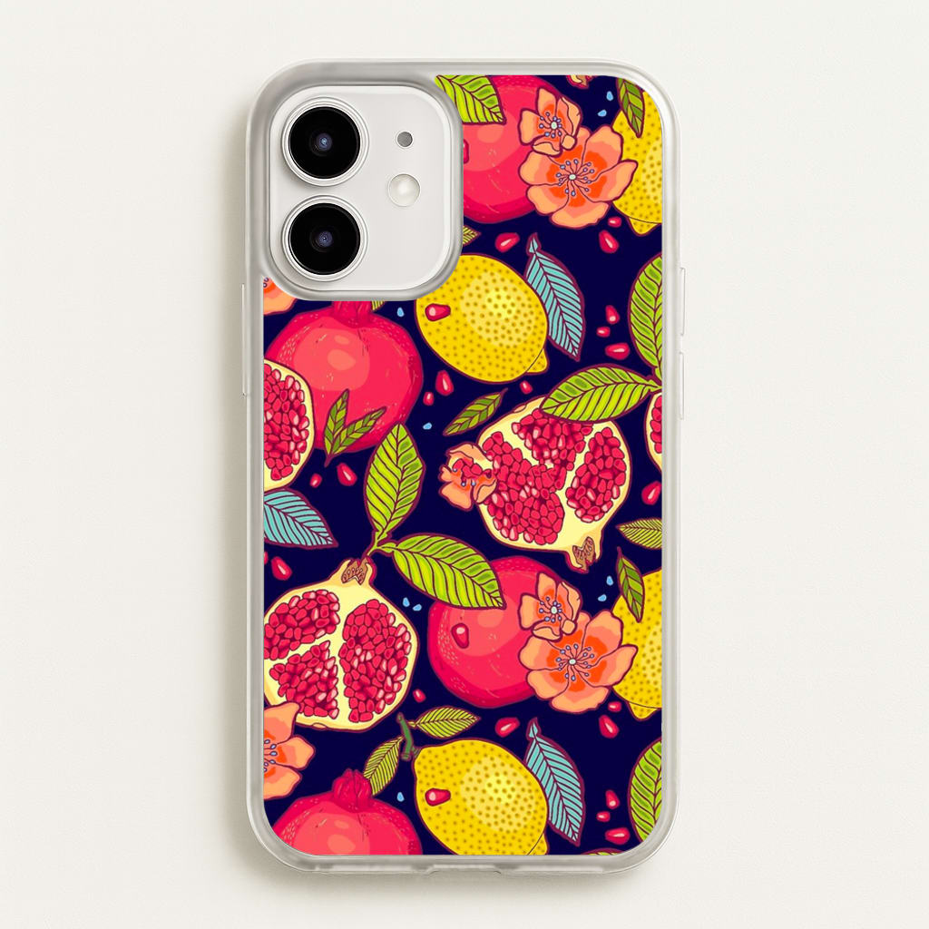 Tropical Garden Pattern - Floral Phone Case for iPhone 12 / 12 Pro