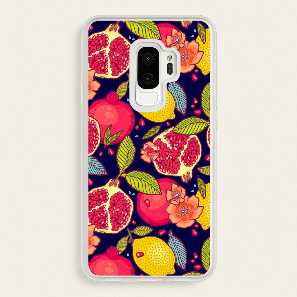 Tropical Garden Pattern - Floral Phone Case for Galaxy S9 Plus