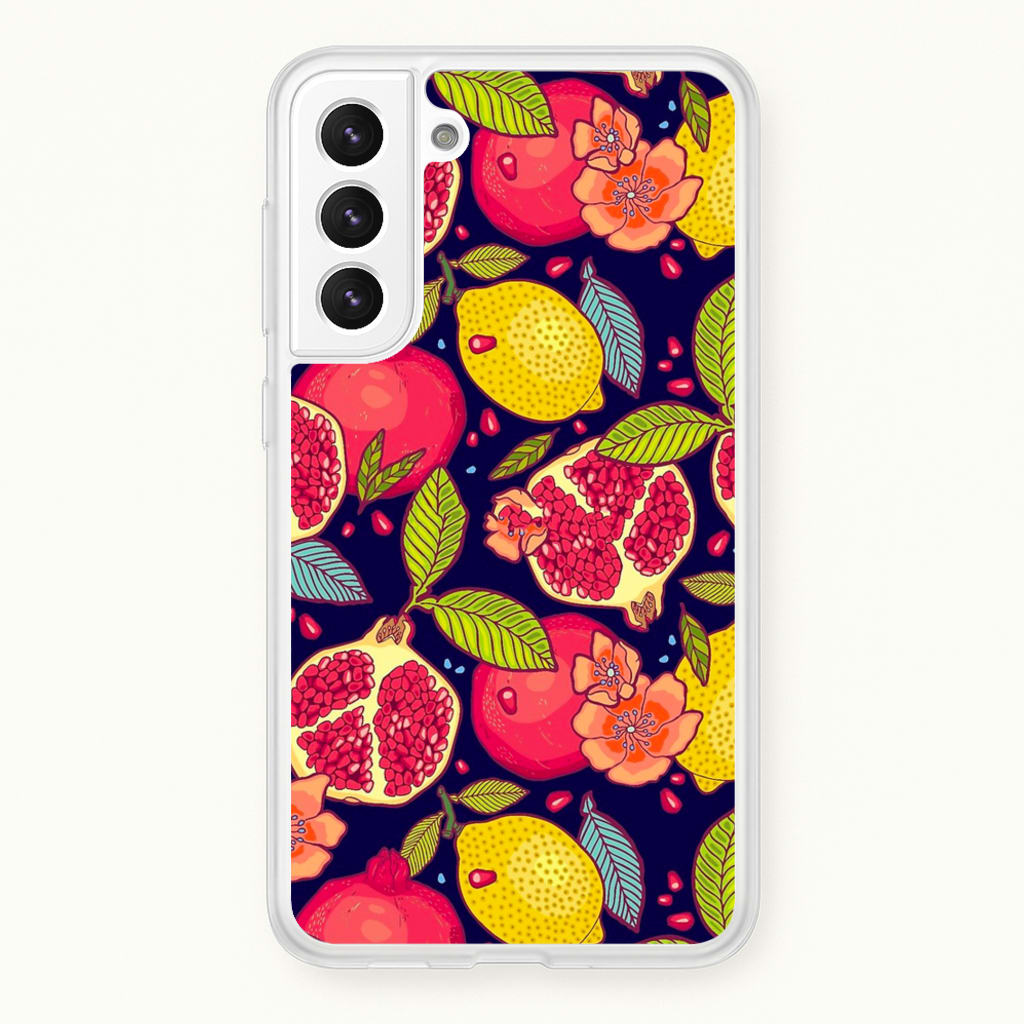 Tropical Garden Pattern - Floral Phone Case for Galaxy S22