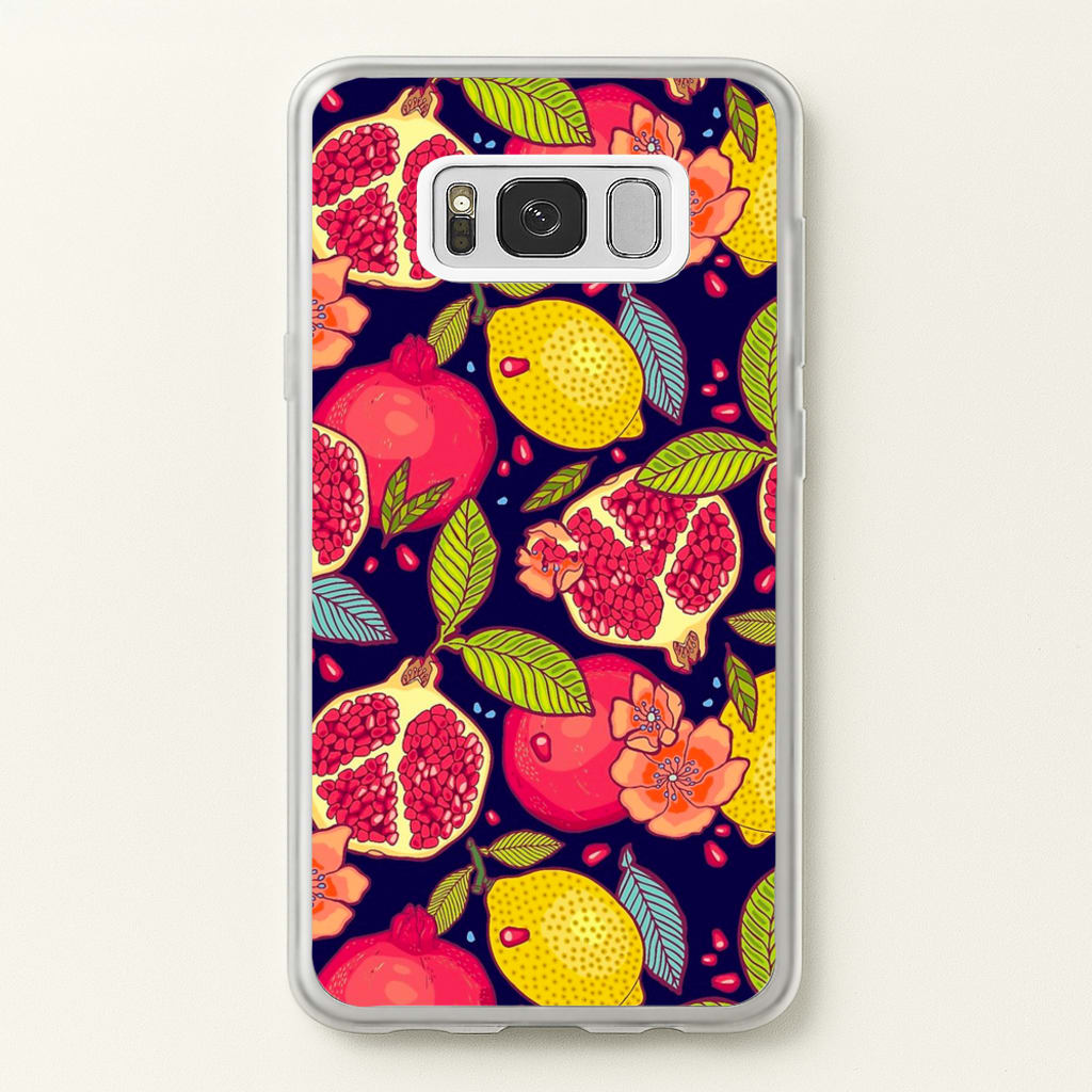 Tropical Garden Pattern - Floral Phone Case for Galaxy S8 Plus