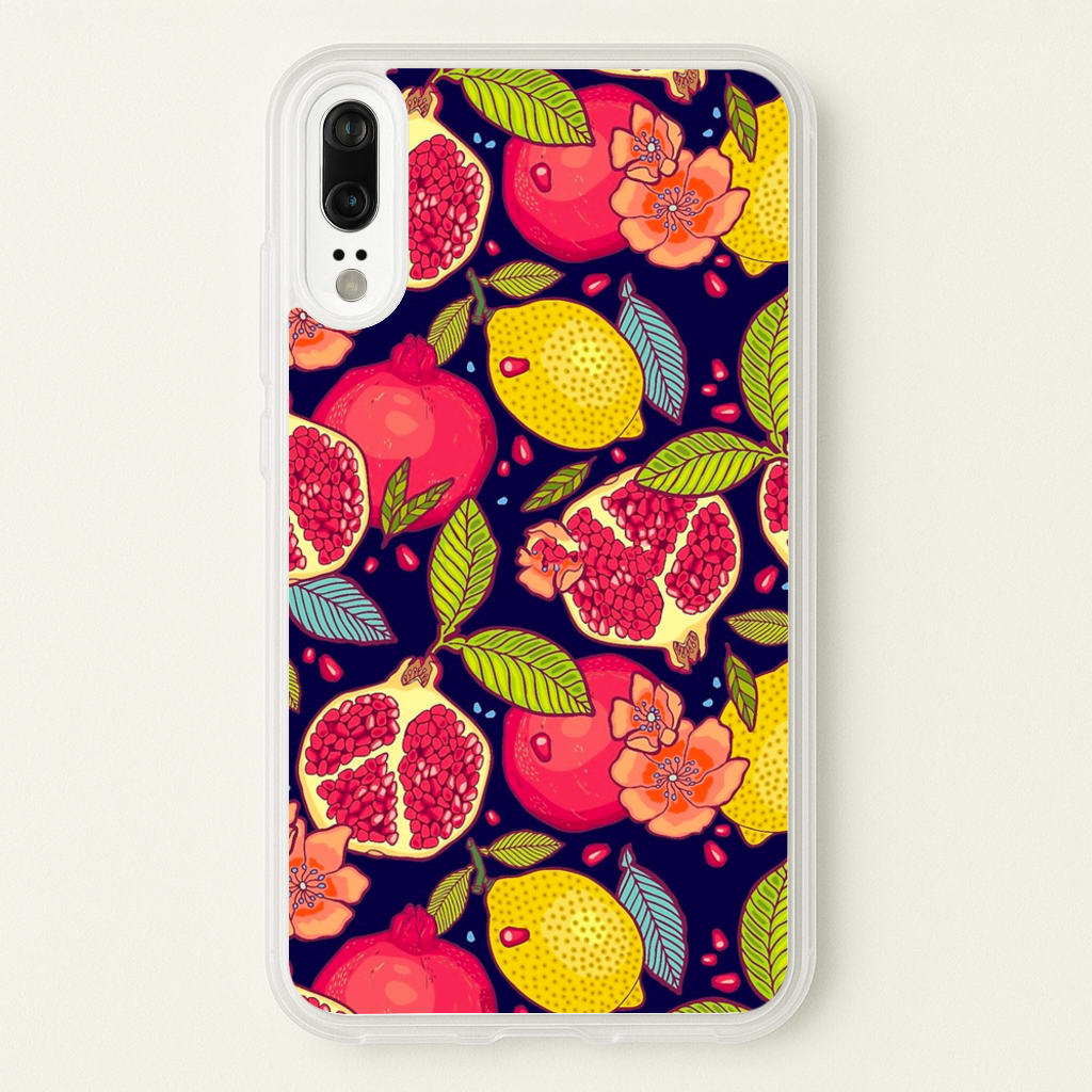 Tropical Garden Pattern - Floral Phone Case for Huawei P20