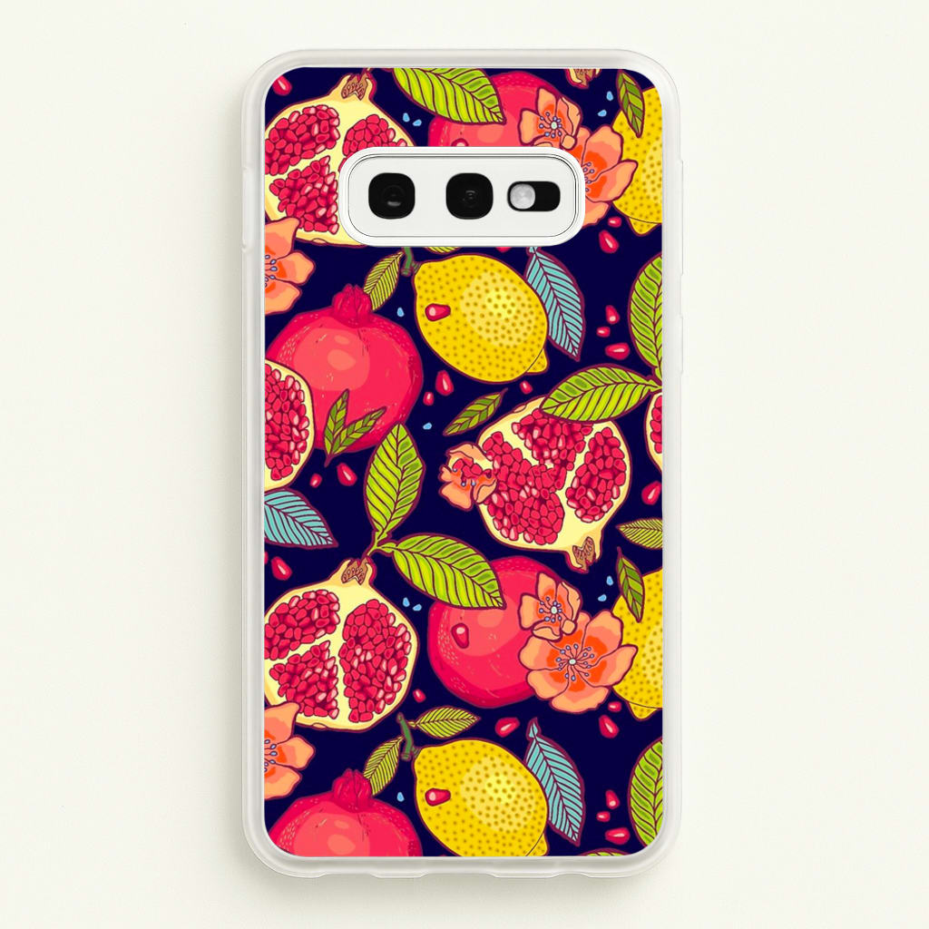 Tropical Garden Pattern - Floral Phone Case for Galaxy S10e