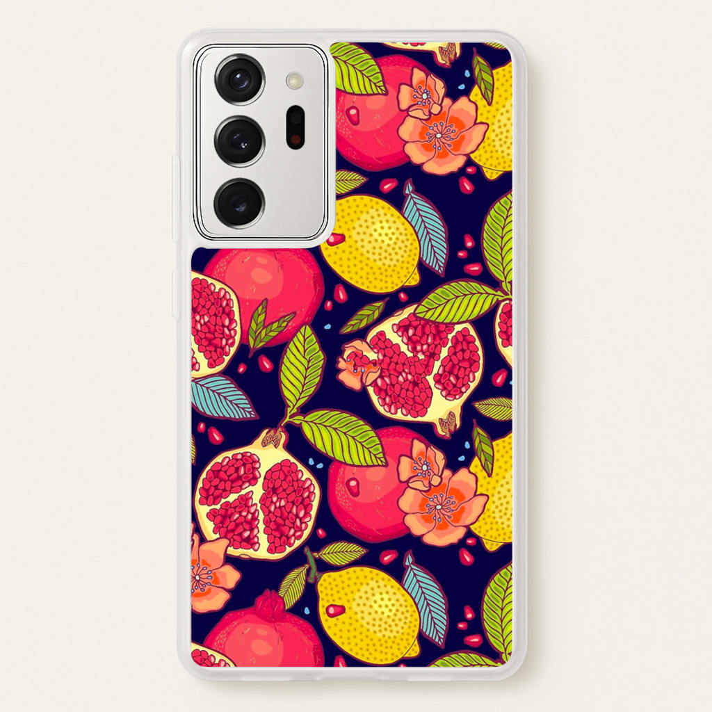Tropical Garden Pattern - Floral Phone Case for Galaxy Note 20 Ultra