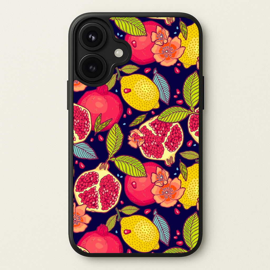 Tropical Garden Pattern Phone Case for iPhone 17