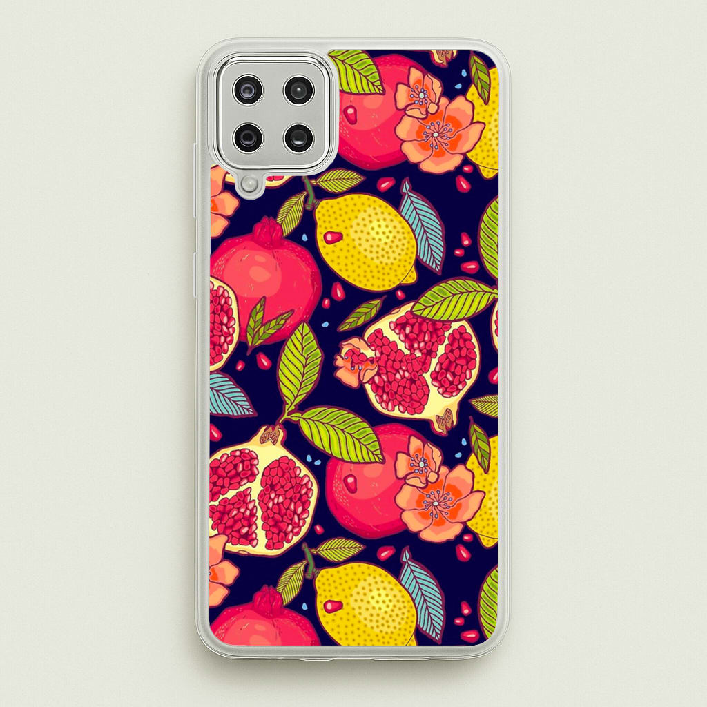 Tropical Garden Pattern - Floral Phone Case for Galaxy A12