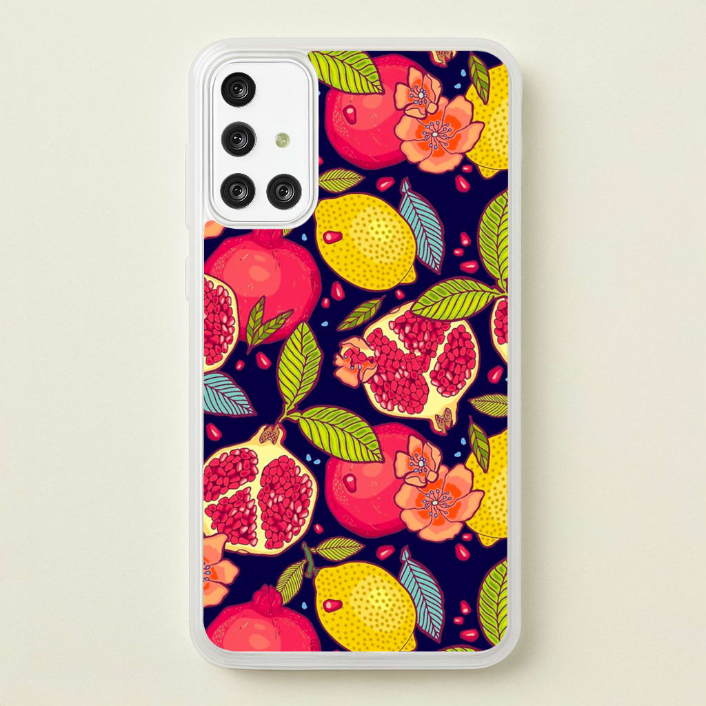 Tropical Garden Pattern - Floral Phone Case for Galaxy A71