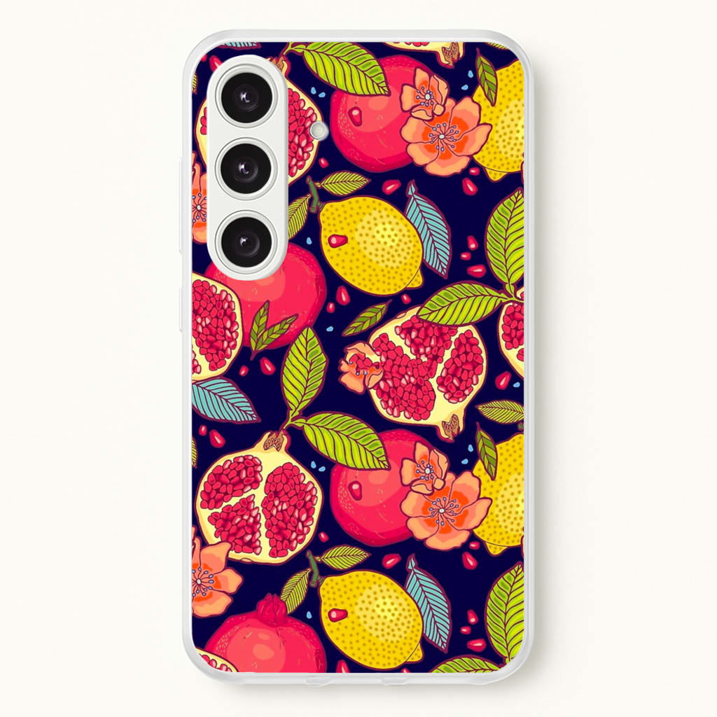 Tropical Garden Pattern - Floral Phone Case for Galaxy S24FE