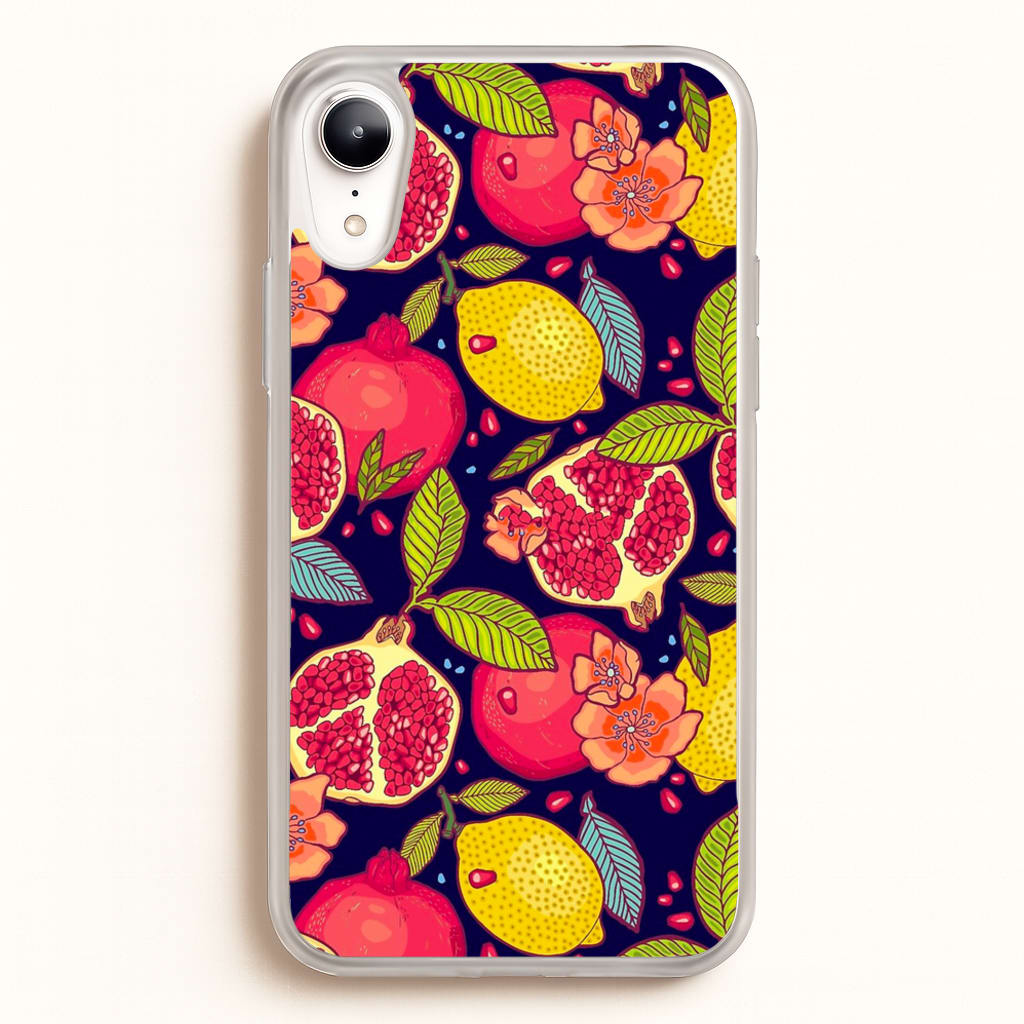 Tropical Garden Pattern - Floral Phone Case for iPhone XR