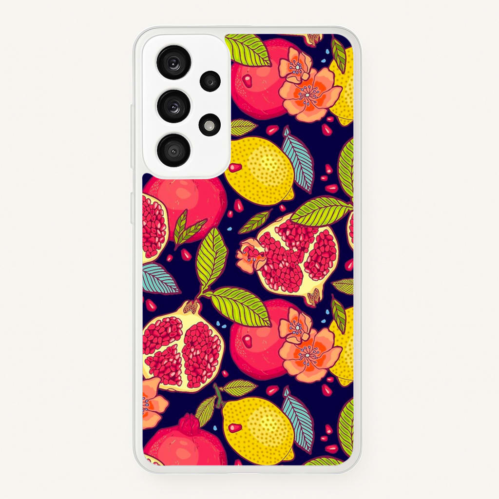 Tropical Garden Pattern - Floral Phone Case for Galaxy A53