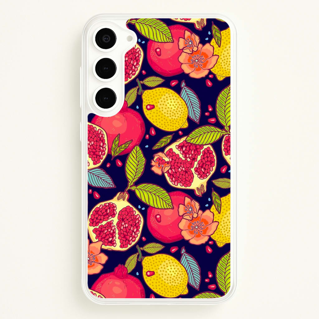 Tropical Garden Pattern - Floral Phone Case for Galaxy S23 Plus