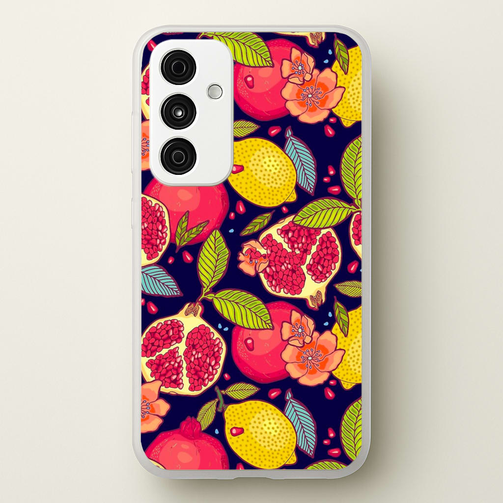 Tropical Garden Pattern - Floral Phone Case for Galaxy A55