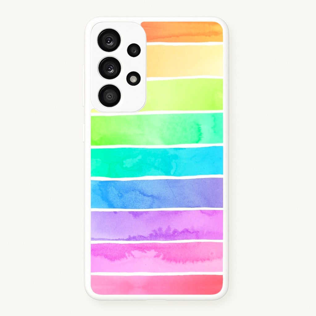 Summer Sorbet Stripes - Summer Phone Case for Galaxy A33