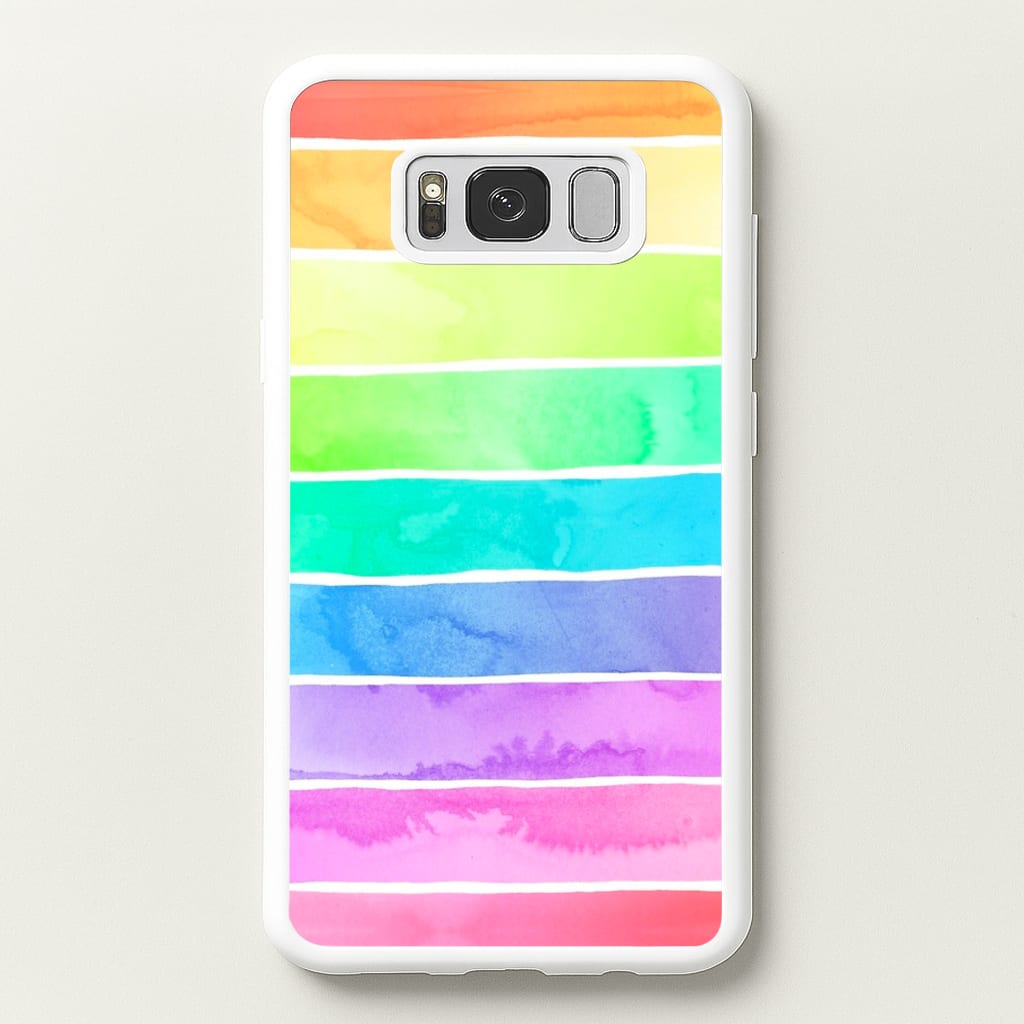 Summer Sorbet Stripes - Summer Phone Case for Galaxy S8 Plus
