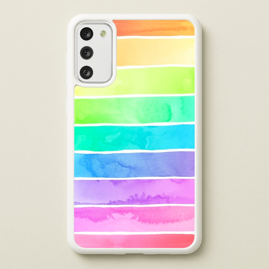 Summer Sorbet Stripes - Summer Phone Case for Galaxy A41