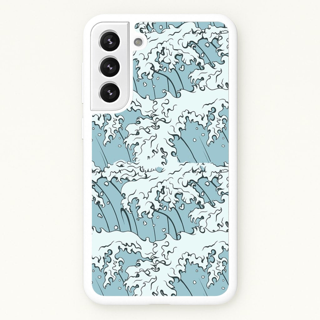 Japanese Waves - Summer Phone Case for Galaxy S22 Plus