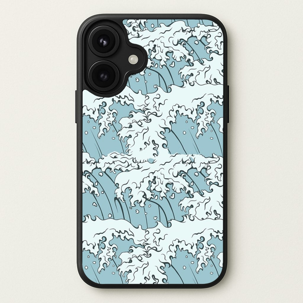 Japanese Waves Phone Case for iPhone 17