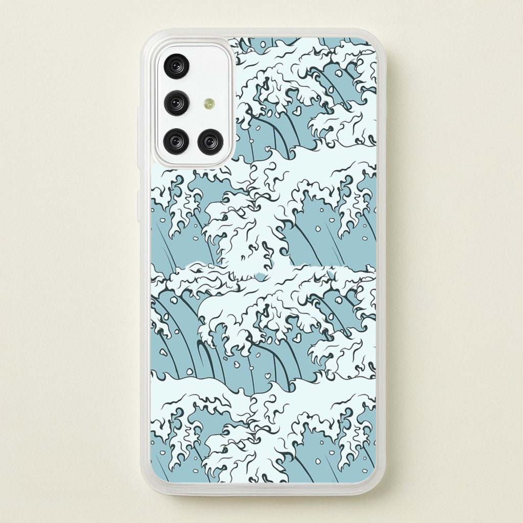 Japanese Waves - Summer Phone Case for Galaxy A71