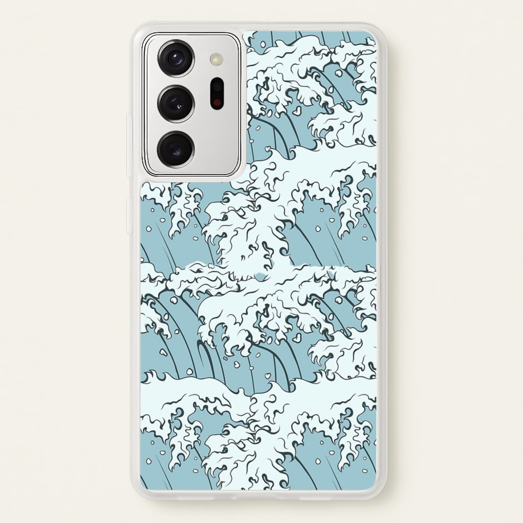 Japanese Waves - Summer Phone Case for Galaxy Note 20 Ultra