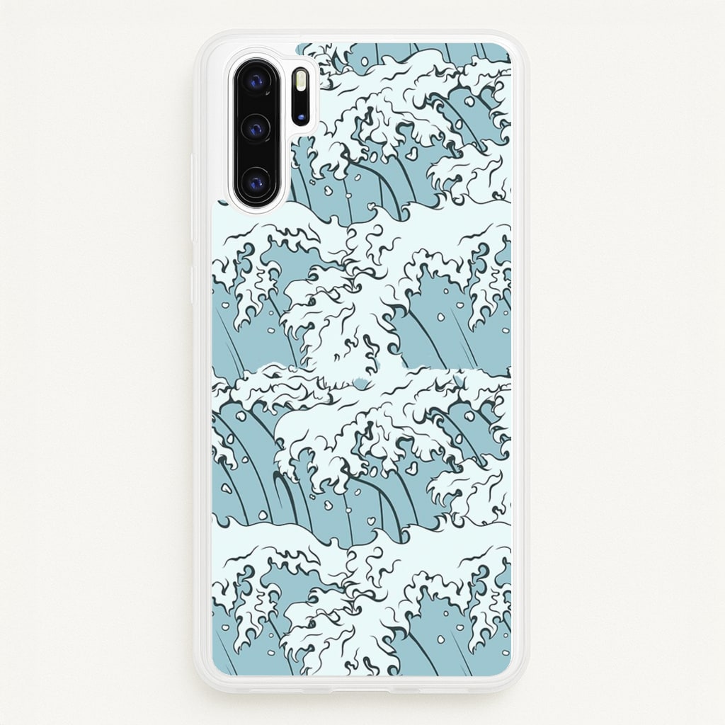 Japanese Waves - Summer Phone Case for Huawei P30 Pro