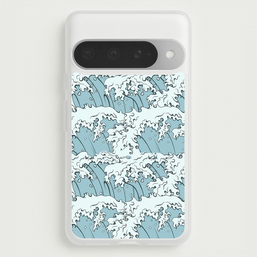 Japanese Waves Phone Case for Google Pixel 10 Pro XL