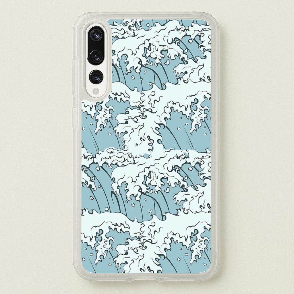 Japanese Waves - Summer Phone Case for Huawei P20 Pro