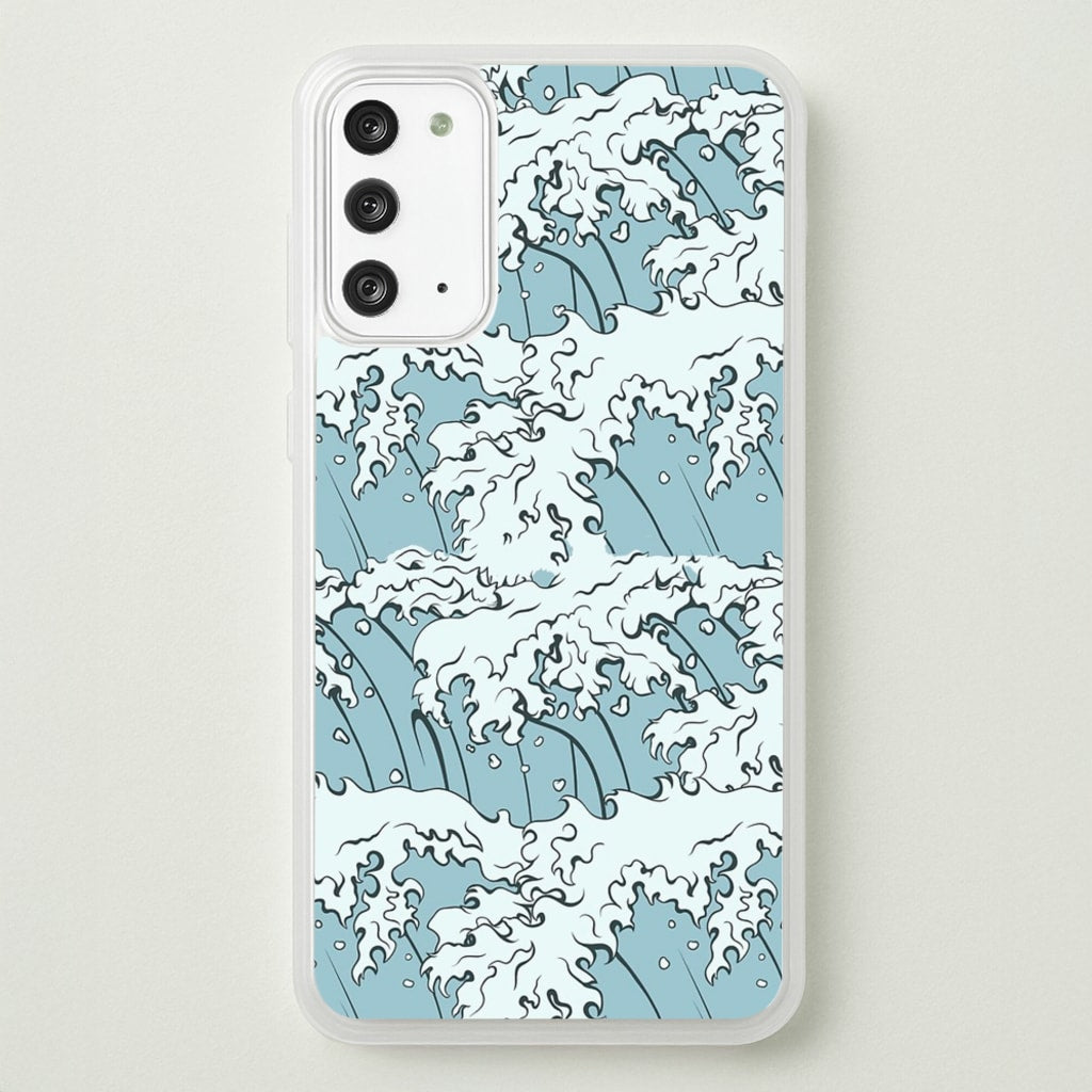 Japanese Waves - Summer Phone Case for Galaxy Note 20