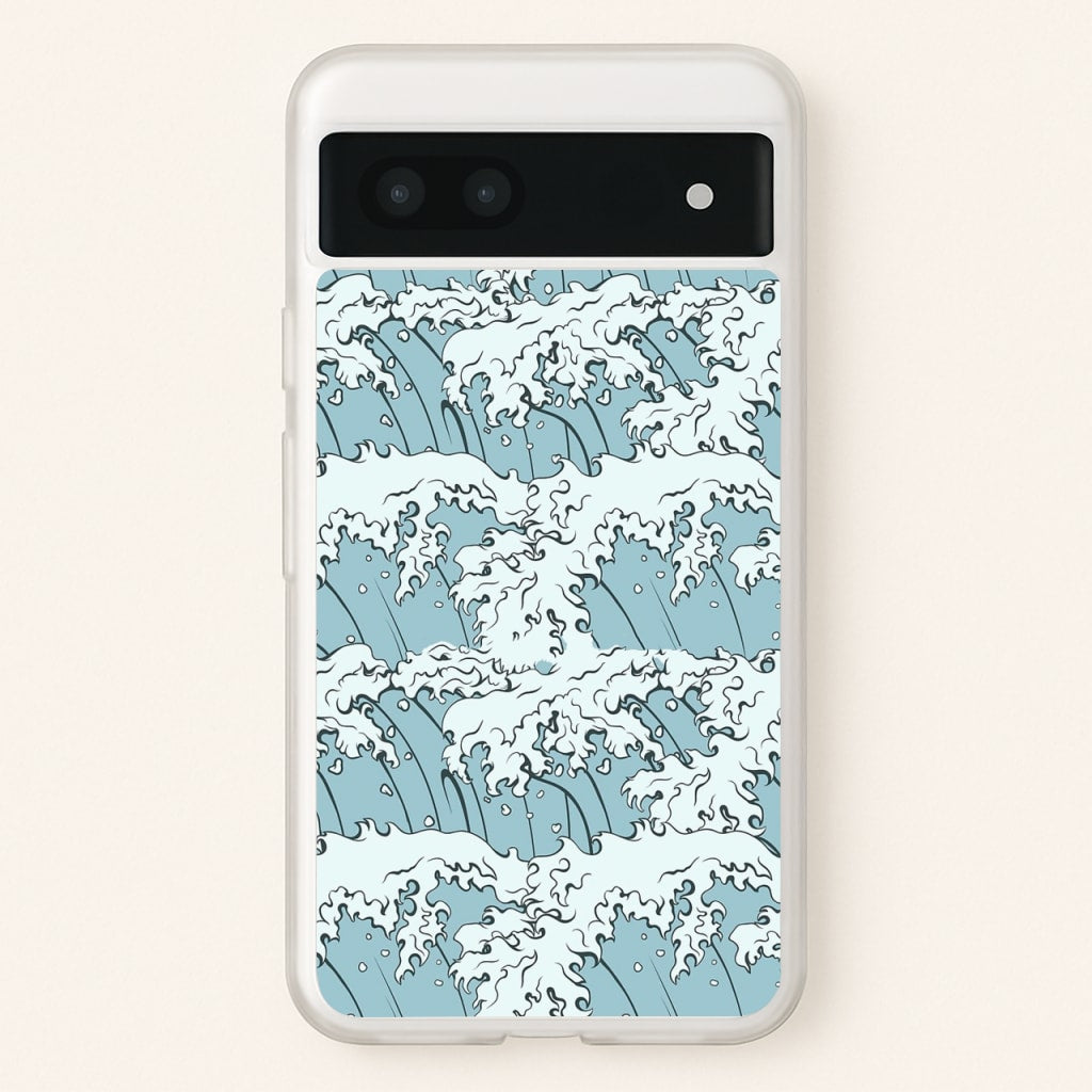 Japanese Waves - Summer Phone Case for Google Pixel 6a