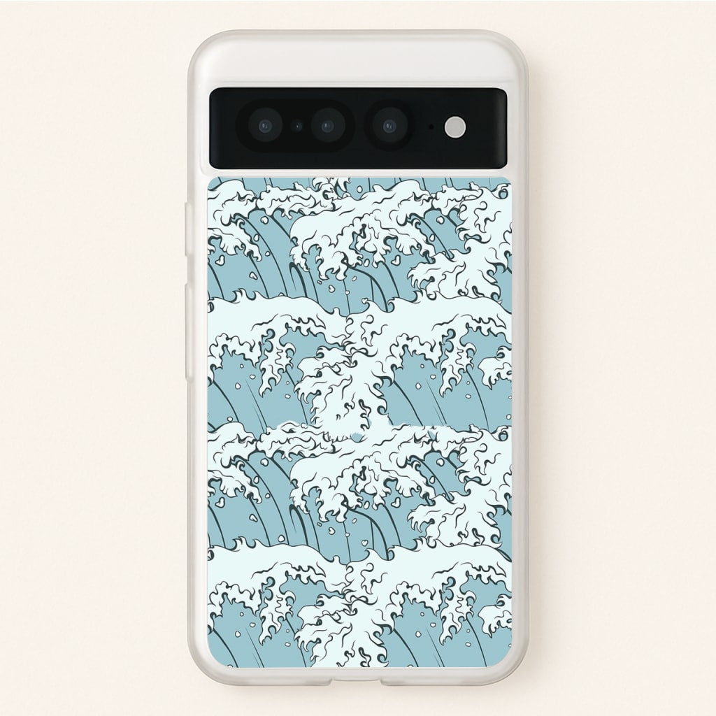 Japanese Waves - Summer Phone Case for Google Pixel 7 Pro