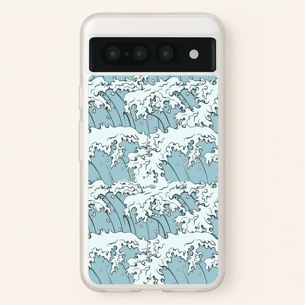 Japanese Waves - Summer Phone Case for Google Pixel 7 Pro