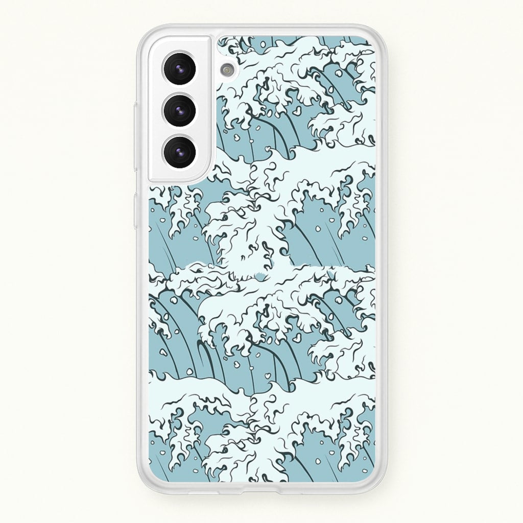 Japanese Waves - Summer Phone Case for Galaxy S21 Plus