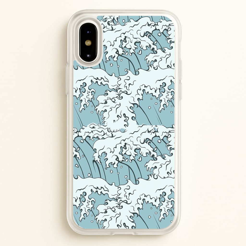 Japanese Waves - Summer Phone Case for iPhone X / XS
