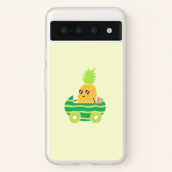 Summer Drive Pineapple - Pineapple Phone Case for Google Pixel 7 Pro
