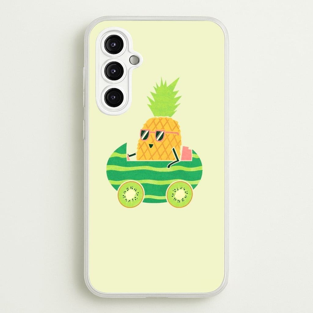 Summer Drive Pineapple - Pineapple Phone Case for Galaxy A14
