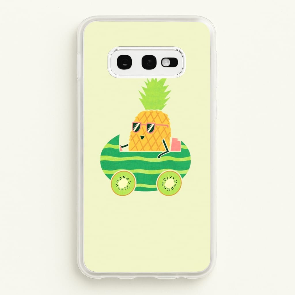 Summer Drive Pineapple - Pineapple Phone Case for Galaxy S10e