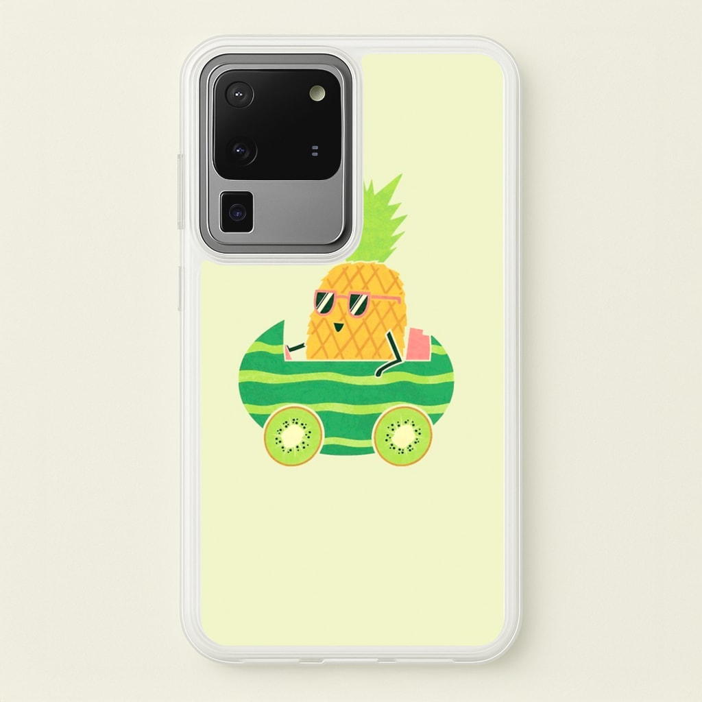 Summer Drive Pineapple - Pineapple Phone Case for Galaxy S20 Ultra