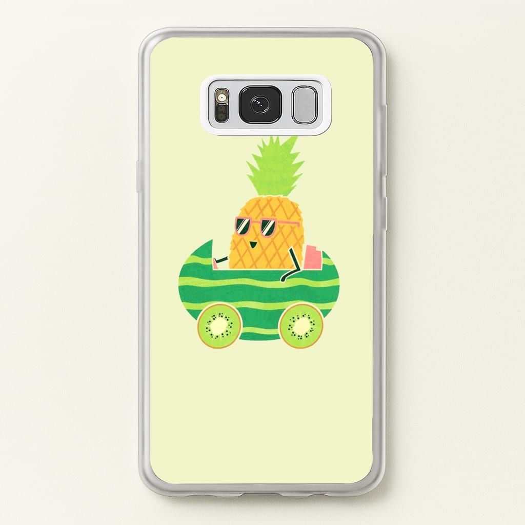 Summer Drive Pineapple - Pineapple Phone Case for Galaxy S8 Plus