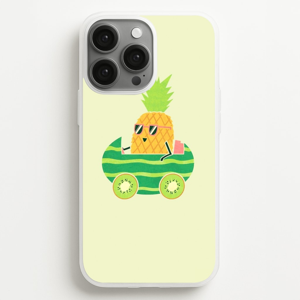 Summer Drive Pineapple - Pineapple Phone Case for iPhone 13 Pro Max
